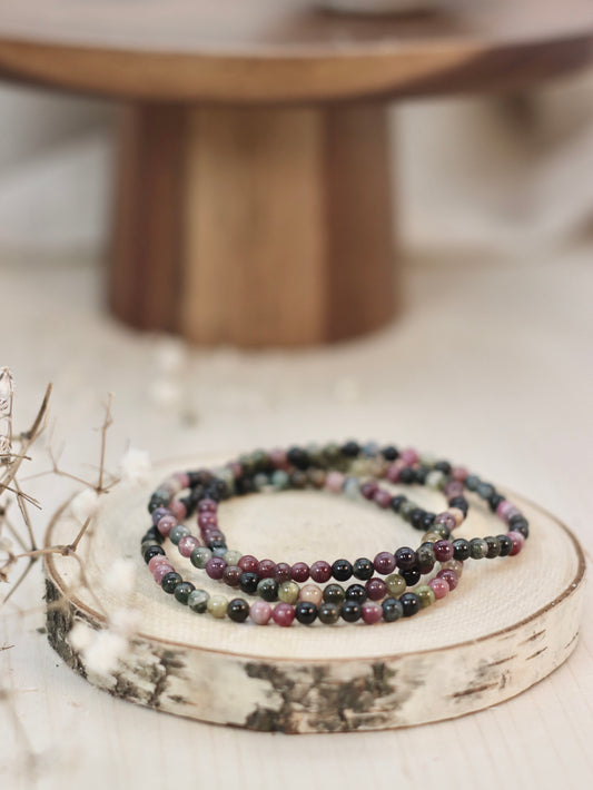 Buntes Turmalin Armband