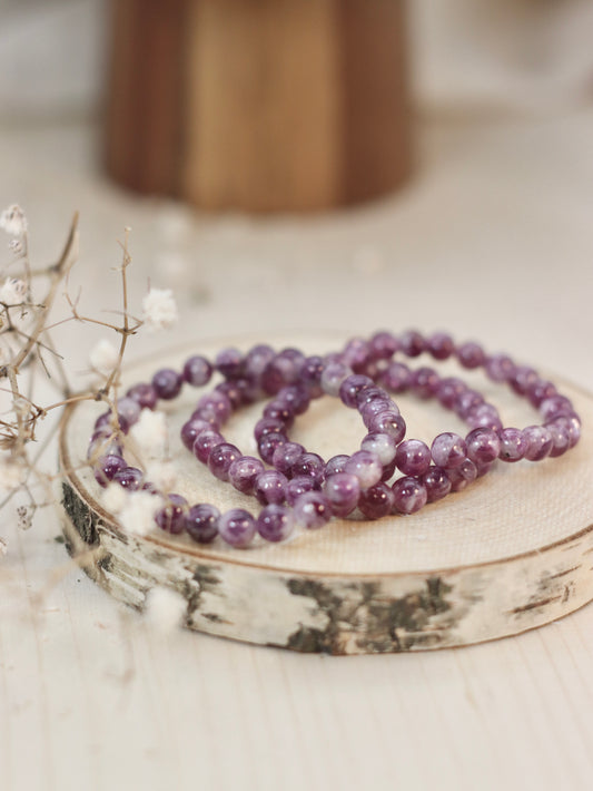 Lepidolith Armband