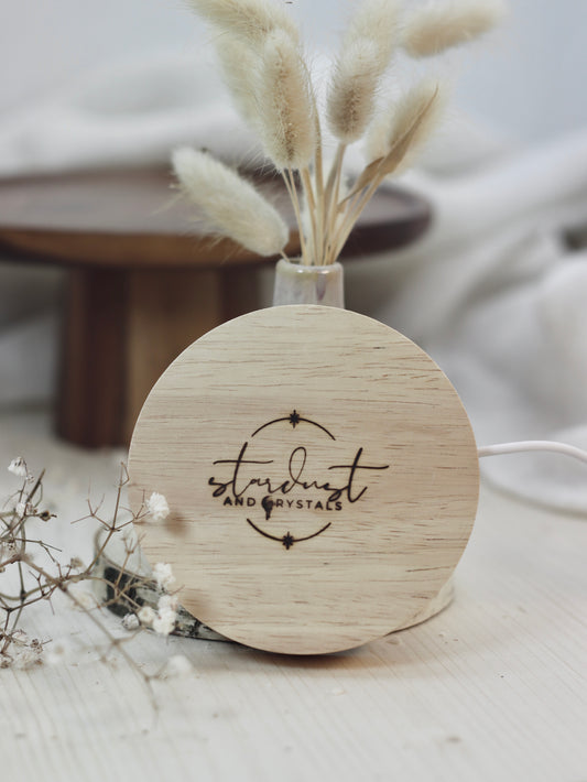 LED Lichtsockel Holz