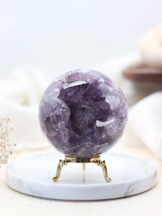 Amethyst Kugel Einzelstück #299b