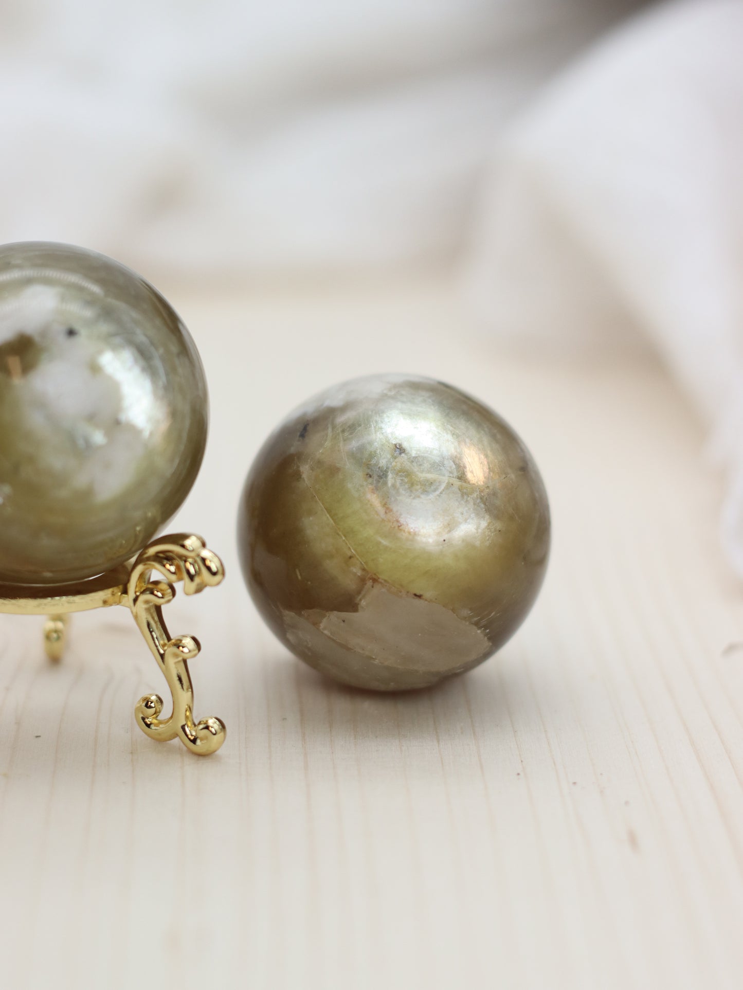 Golden Mica Kugeln