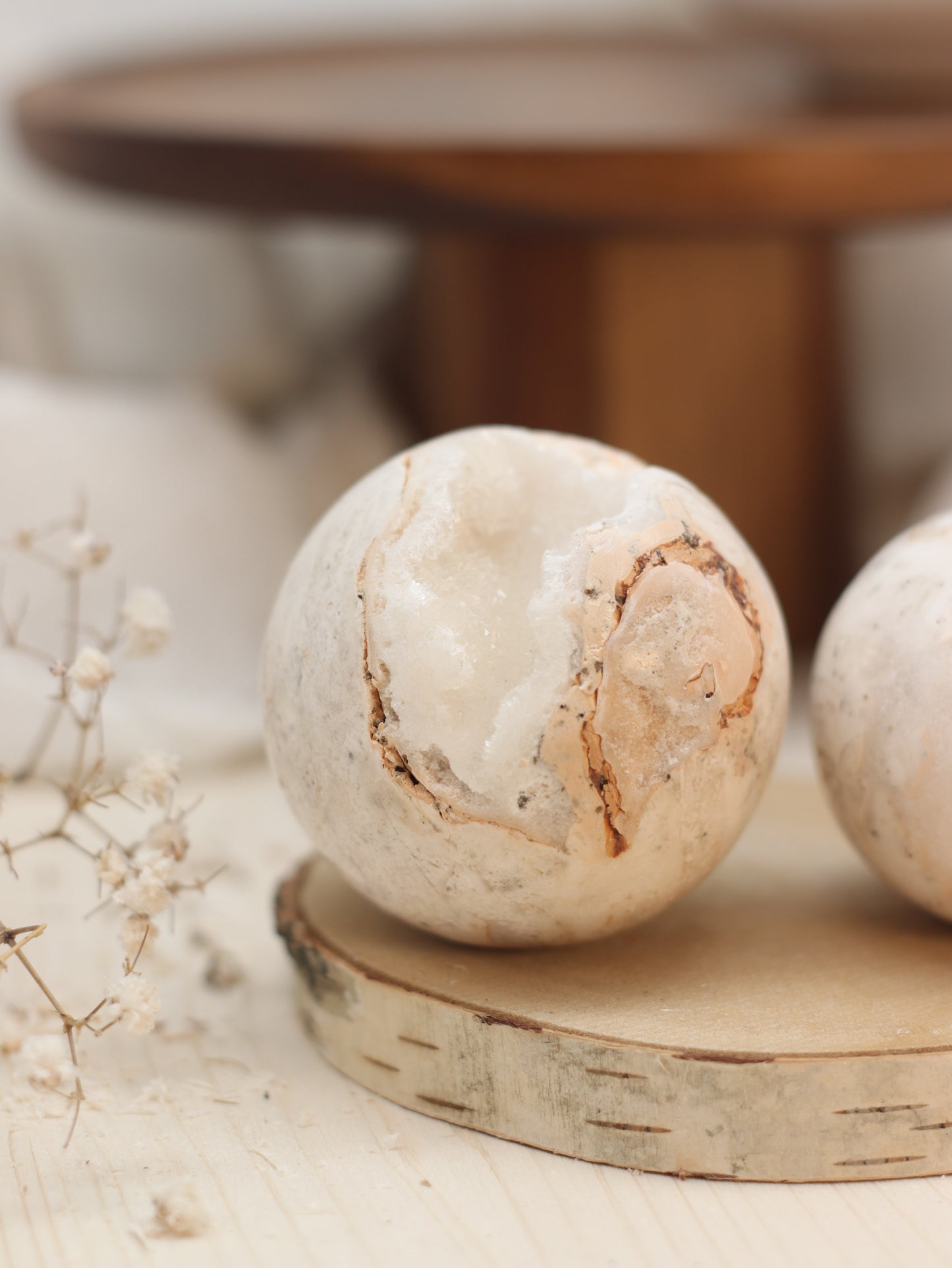 Druzy Quarz Calcit Kugeln
