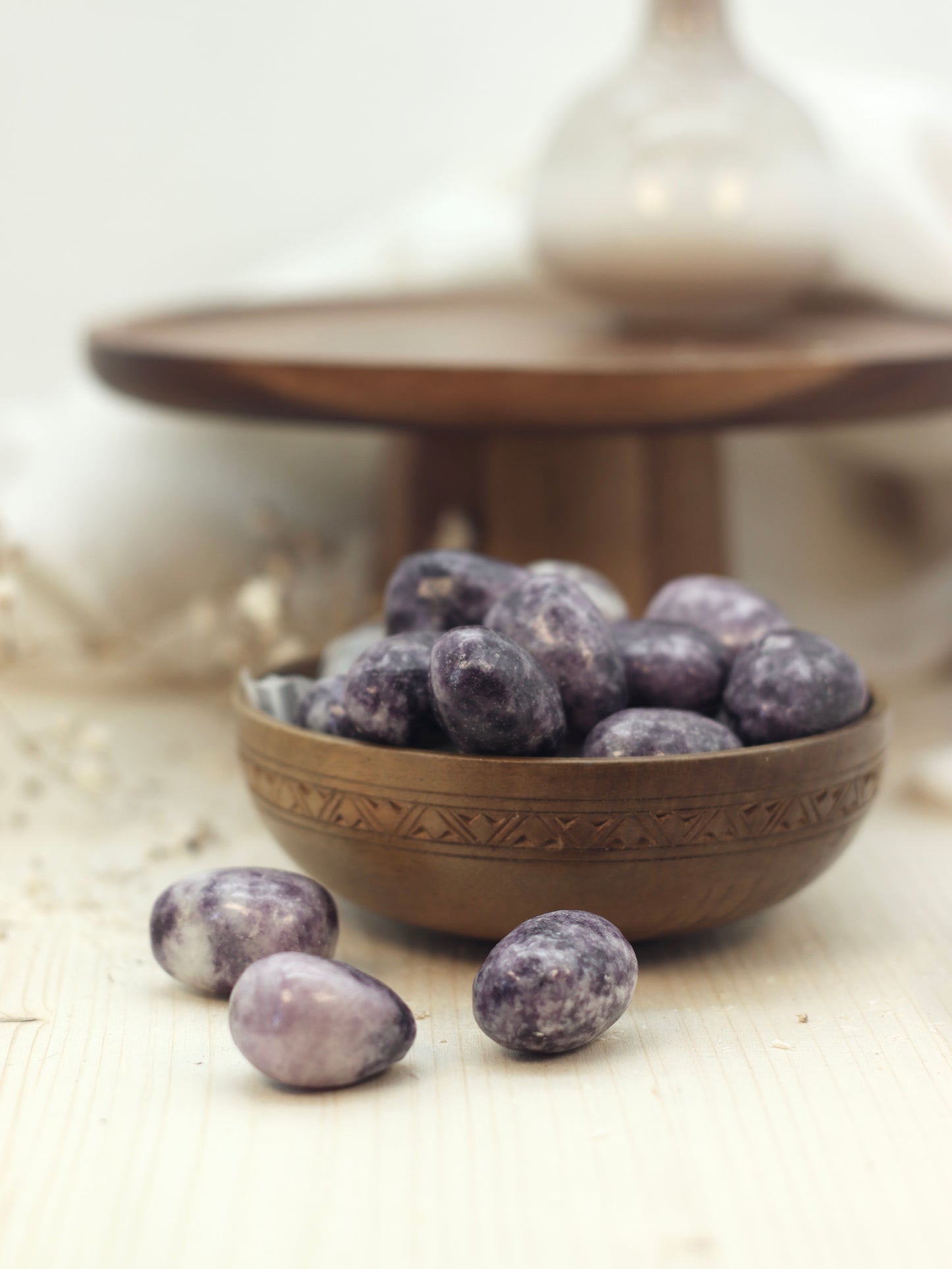 Lepidolith Trommelstein