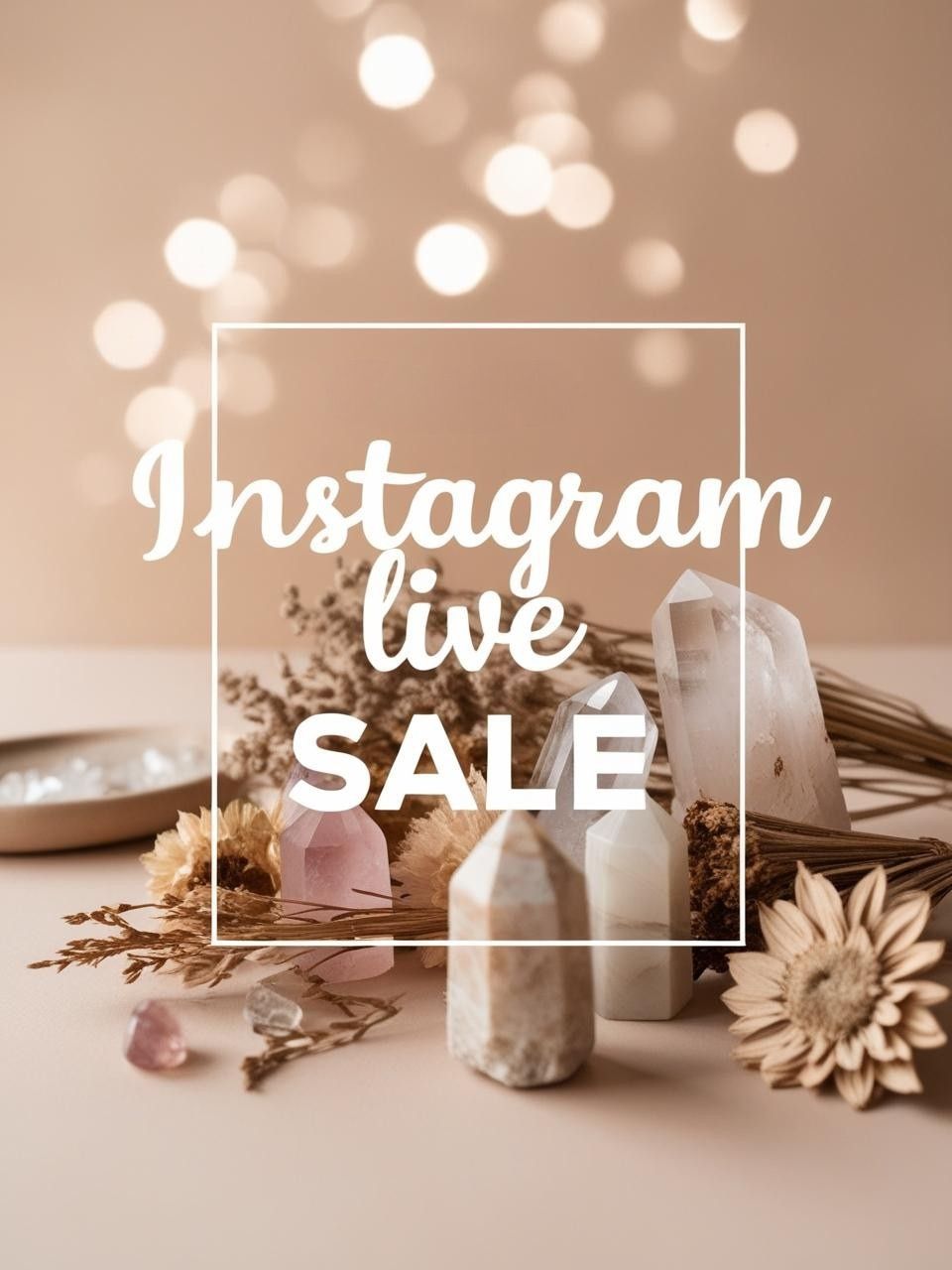 Instagram Live Sale